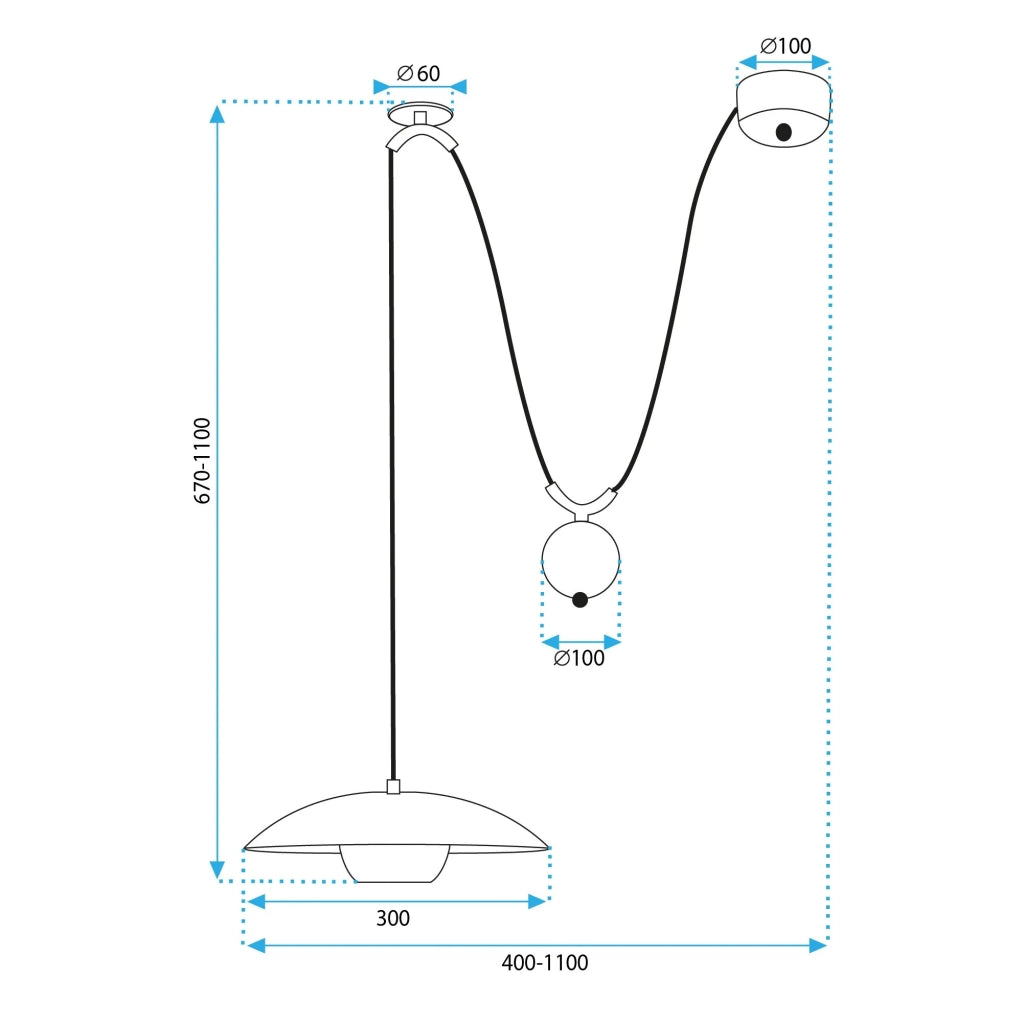 Lampada Da Soffitto APP1450-1CP Black