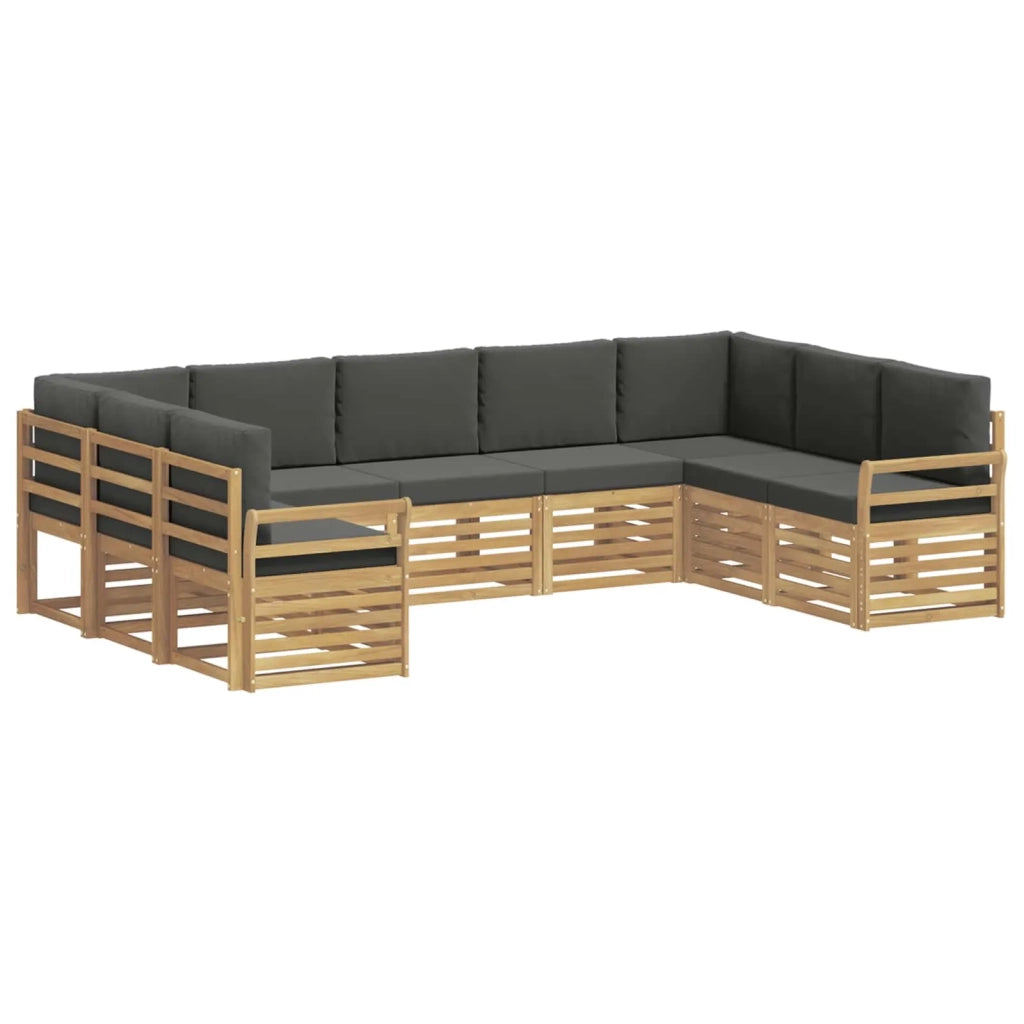 Set divani Legno di Acacia Massello 3392507