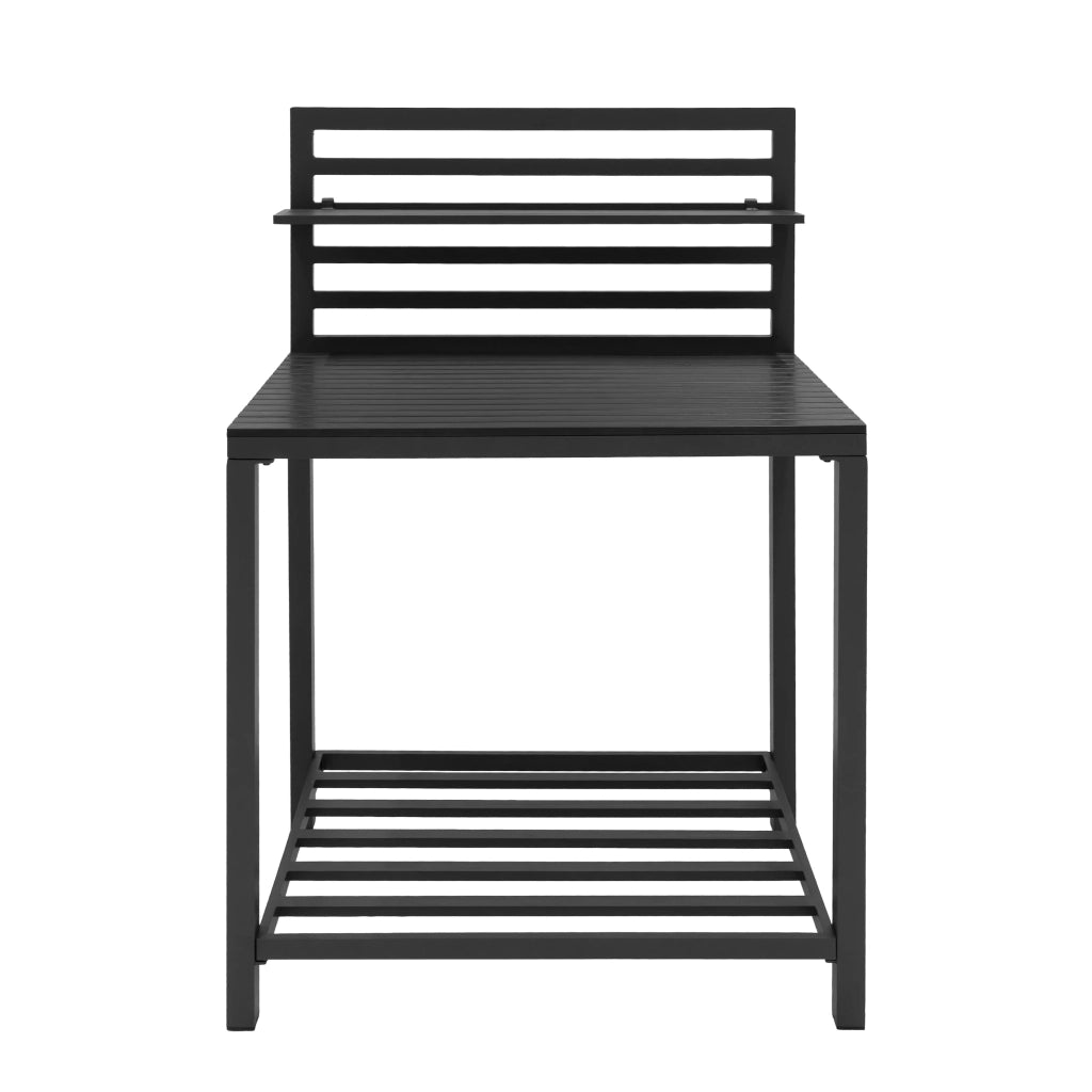 Cucina da Esterno 3 Pezzi con Lavello Set Modulare Angolare in Alluminio Grigio
