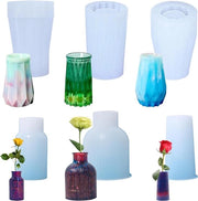 Set di Preservanti per Fiori in Silicone - Epoxy - 6 pezzi