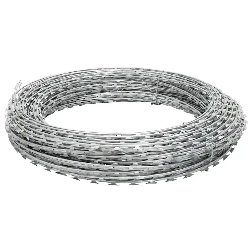 Filo Spinato Concertina Elicoidale in Acciaio Zincato 60 m 141076
