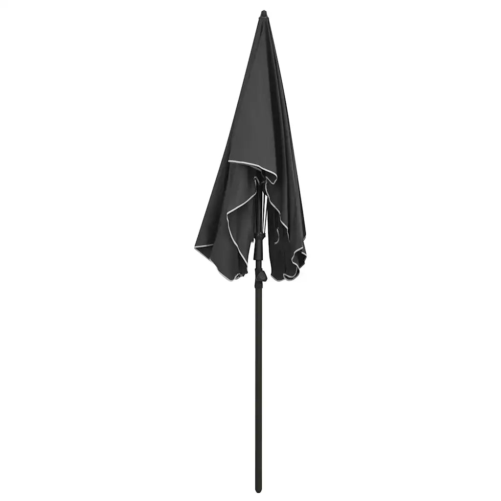 Ombrello | Parasolne da Giardino con Palo 200x130 cm Antracite
