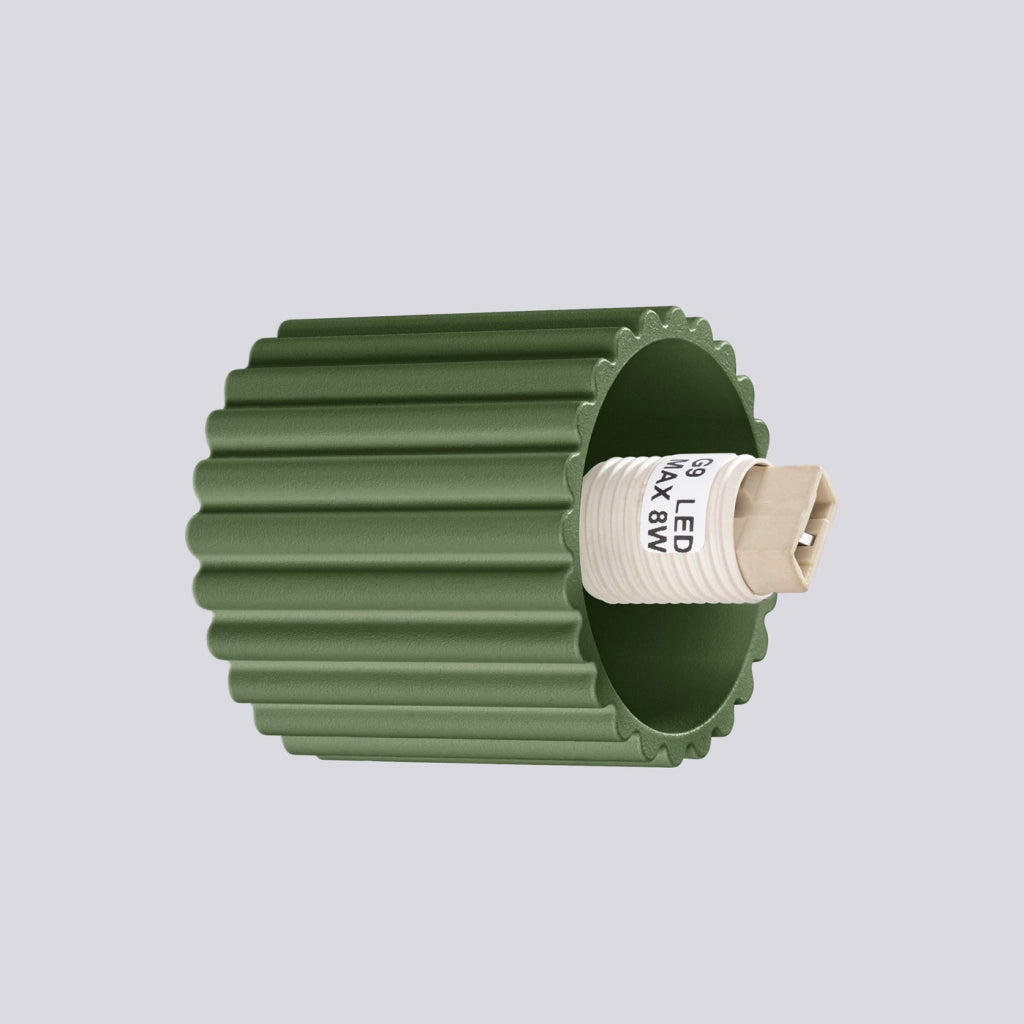 Lampada da parete HALO verde oliva IP44