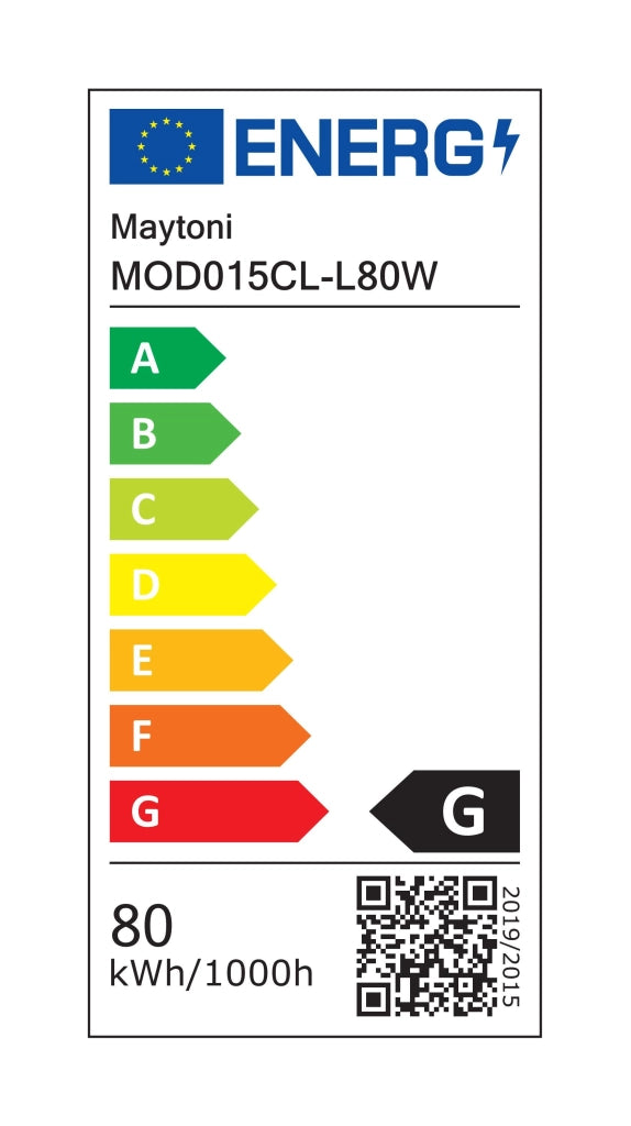 Plafoniera Modern in Metallo e Acrilico Rida Bianco