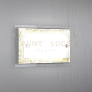 TRAY APPLIQUE PICCOLA 1 LUCE FOGLIA ORO 1087-AP-FO