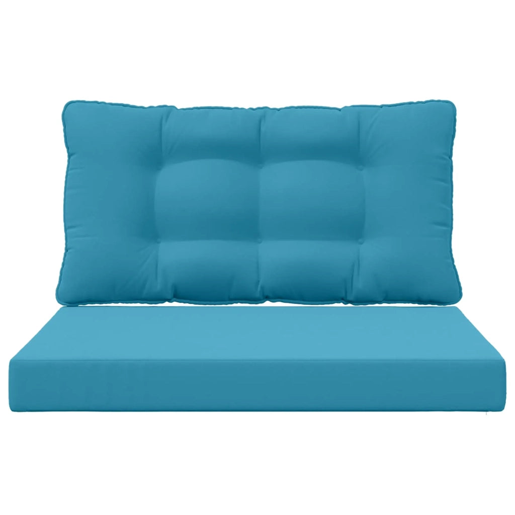 Cuscino per divano da esterno 2 pcs Blu Reale Poliestere 900907