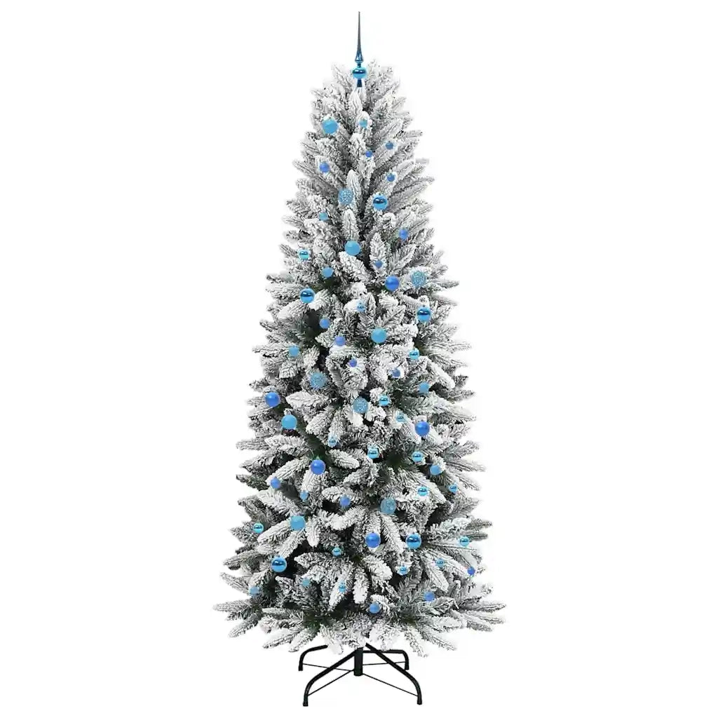 Albero di Natale artificiale con 300 LED Bianco 240 cm 3396076