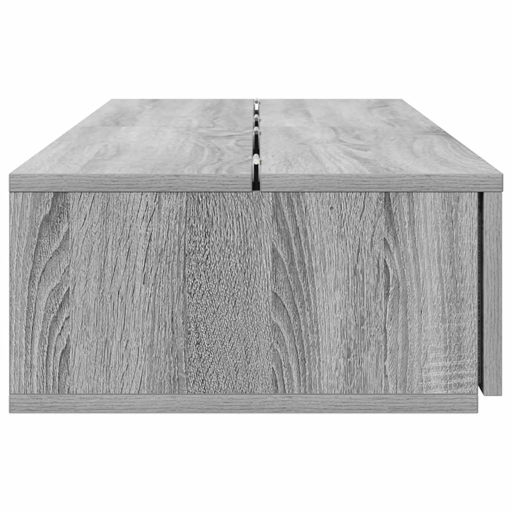 Scrivania studio Sonoma grigio 152 x 40 x 19,5 cm 8006673