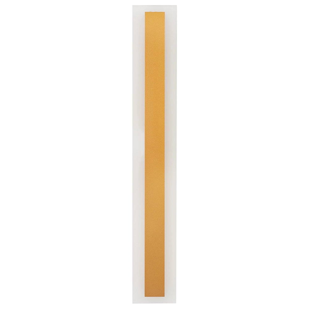 Lampada da parete a LED per esterni 60 cm acciaio oro esterno giardino terrazzo