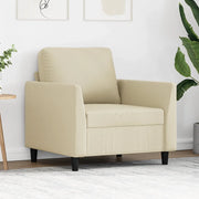 Poltrona Crema 60 cm Velluto 359517