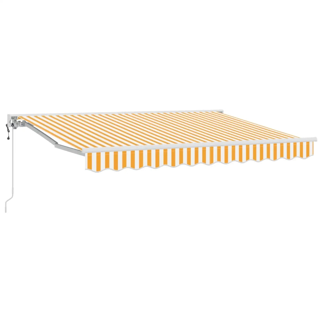 Tettuccio Elettrico Retrattile Giallo 3 x 2,5 m 3420954