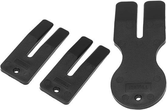 Strumento per copertura porta - 3 pezzi - Kit di accessori/Clip - Materiale ABS premium - Resistente e duraturo - T10383 - Ideale per clip di fissaggio - Strumento per copertura porta