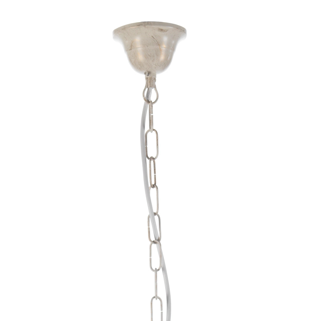 Lampadario 5 luci Candela avorio