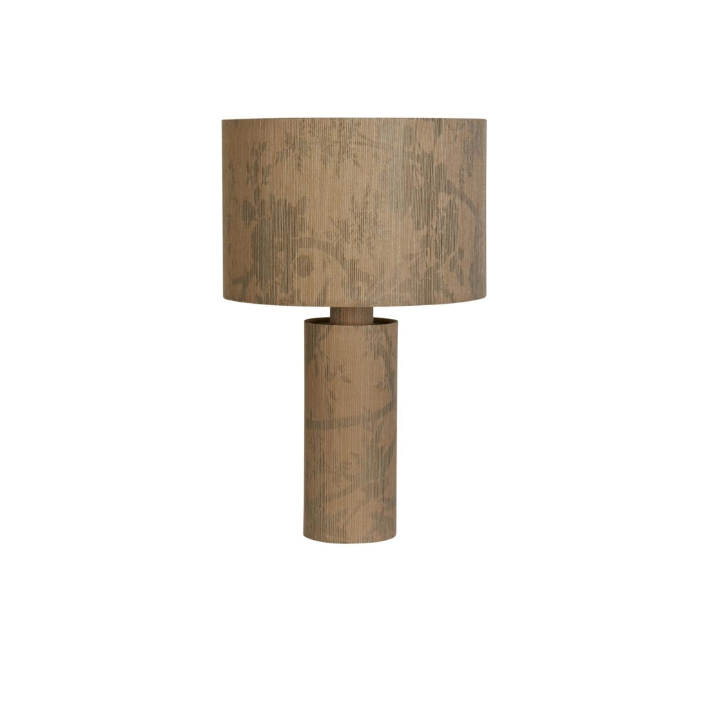 Lampada da tavolo Isla 1Lt, carta riciclata e metallo nero