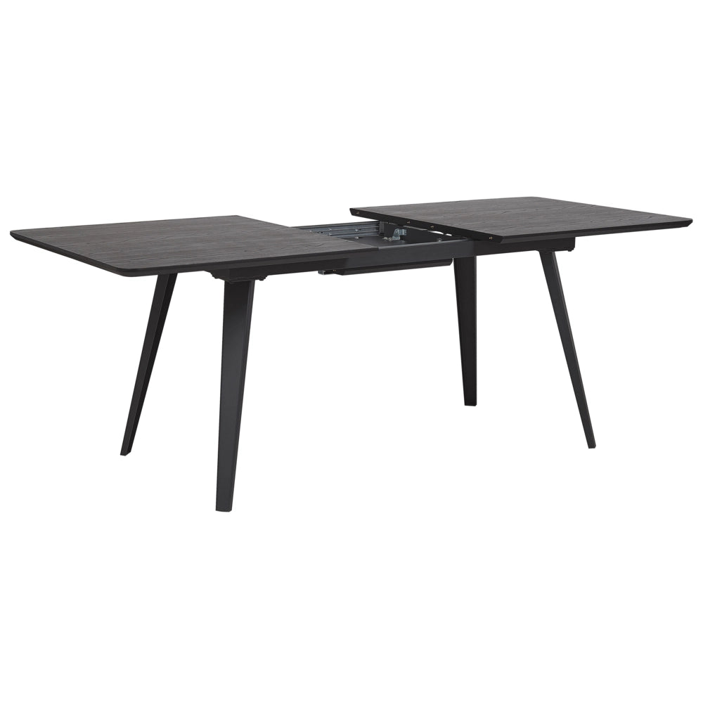Tavolo allungabile da pranzo Nero 160/200 cm dal design moderno