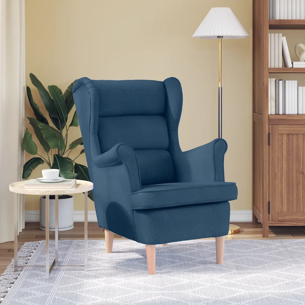Poltrona Blu 74x84x100 cm in Tessuto 4016903