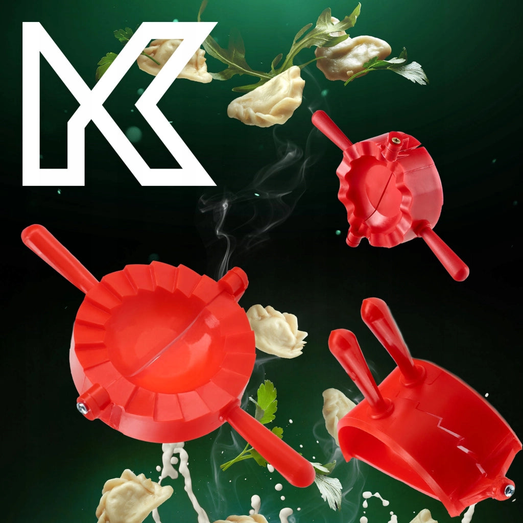 Stampo per ravioli KADAX, taglia ravioli, macchina per ravioli, stampo, 4 pezzi.