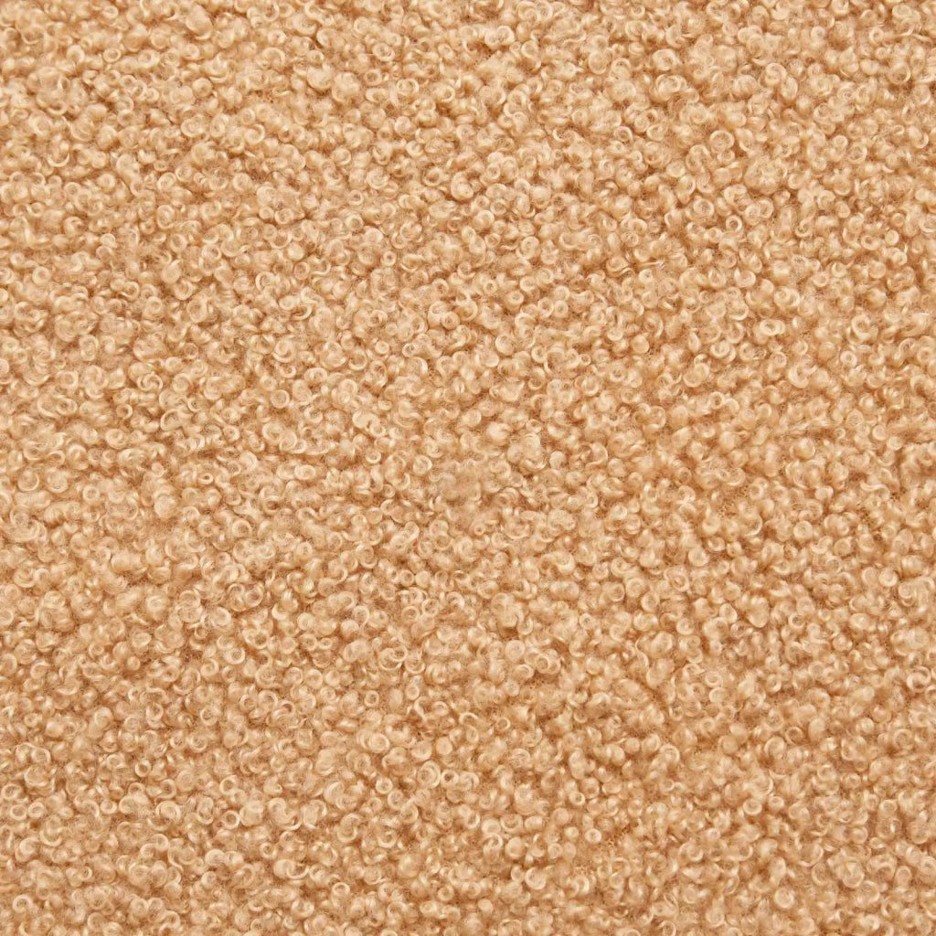Cuscino per panchina 4 pcs Tessuto Sherpa Beige 42043154