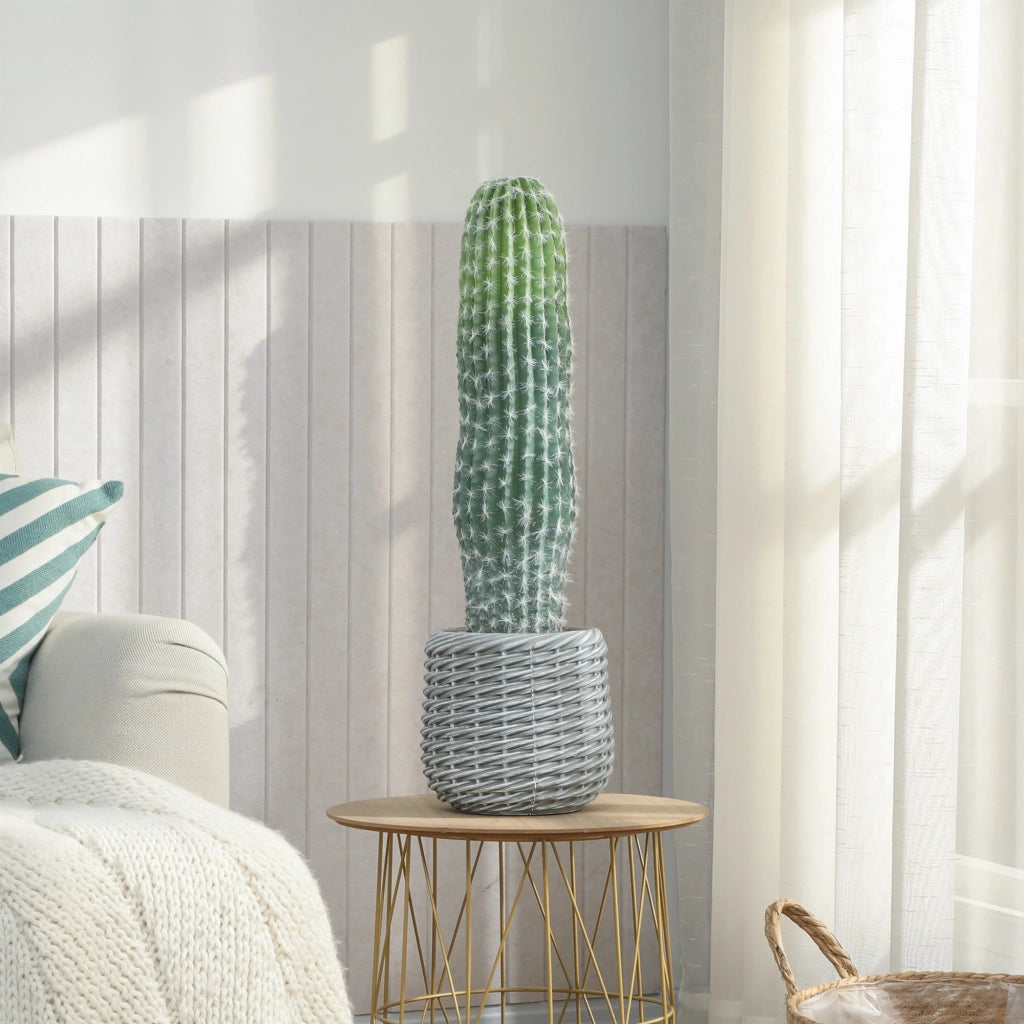 Pianta Artificiale Cactus ¨C zephmum ¨C Verde 66 cm