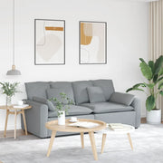 Divano Modulare con Cuscini Grigio Chiaro 3321117
