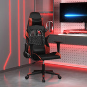 Sedia Gaming Nero e Rosso Vino in Similpelle 3143760