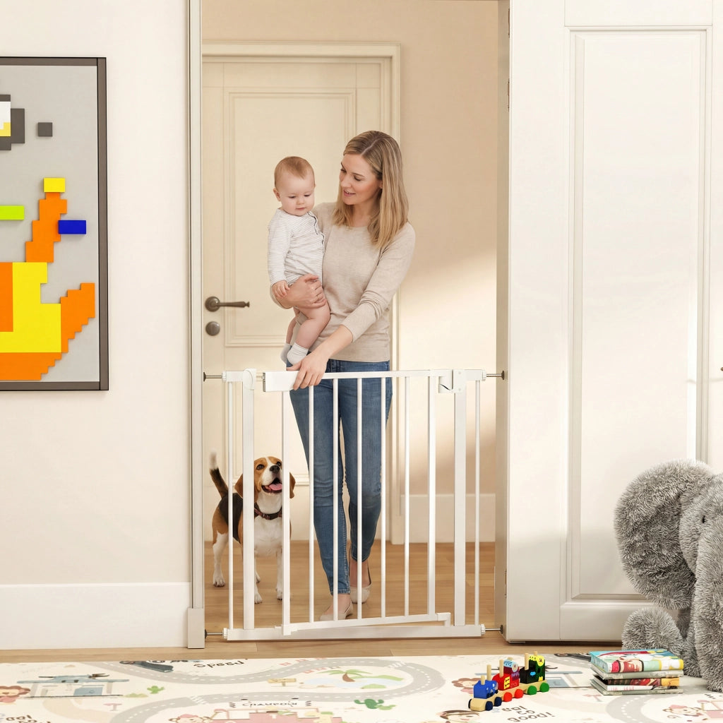 Barriera di Sicurezza per Bambini ¨C zephmum ¨C 76-81 cm Bianco