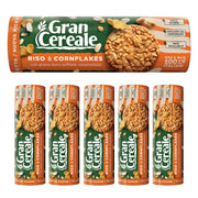Gran cereale biscotto croccante con riso e cornflakes 6 confezioni da 230 grammi