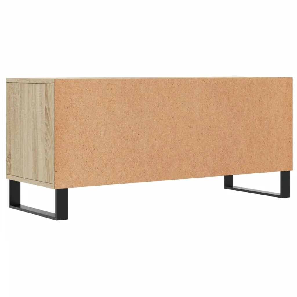 Mobile TV Rovere Sonoma 100x34,5x44,5 cm in Legno Multistrato 831247