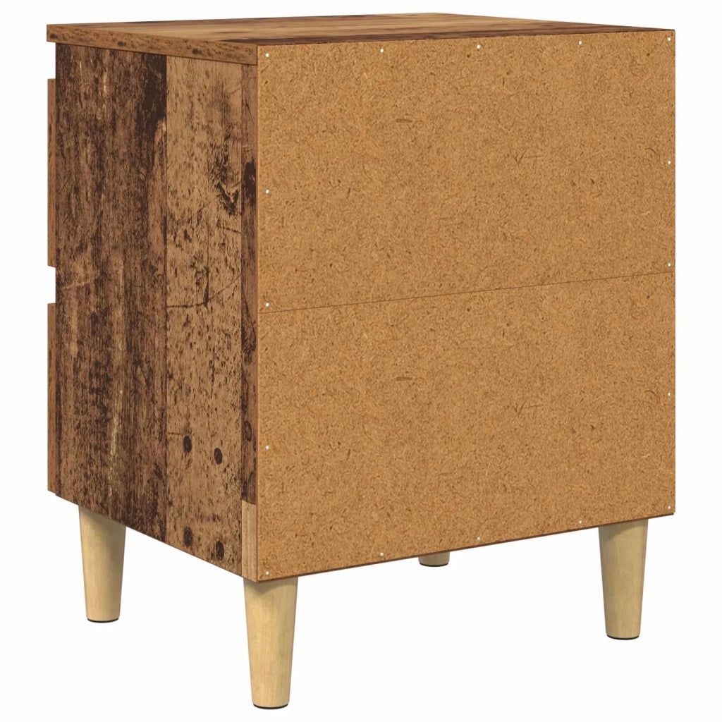 Mobiletti da letto 2 pcs Legno vecchio 40 x 35 x 50 cm 885669