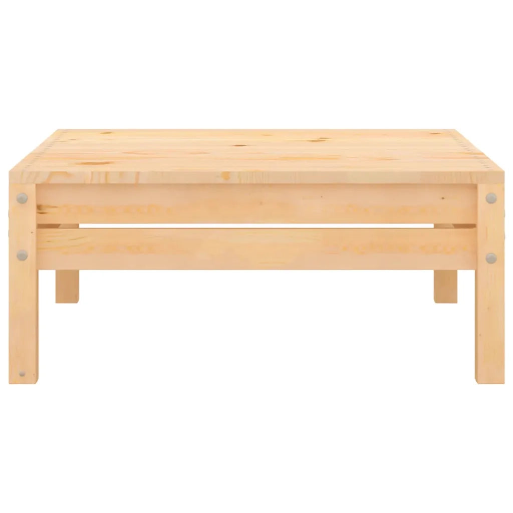 Set Salotto da Giardino 4 pz | Set di Mobili da Esterno in Legno Massello di Pino