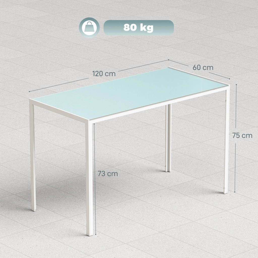 Tavolo da pranzo allungabile moderno ¨C zephmum ¨C bianco legno 120x60x75