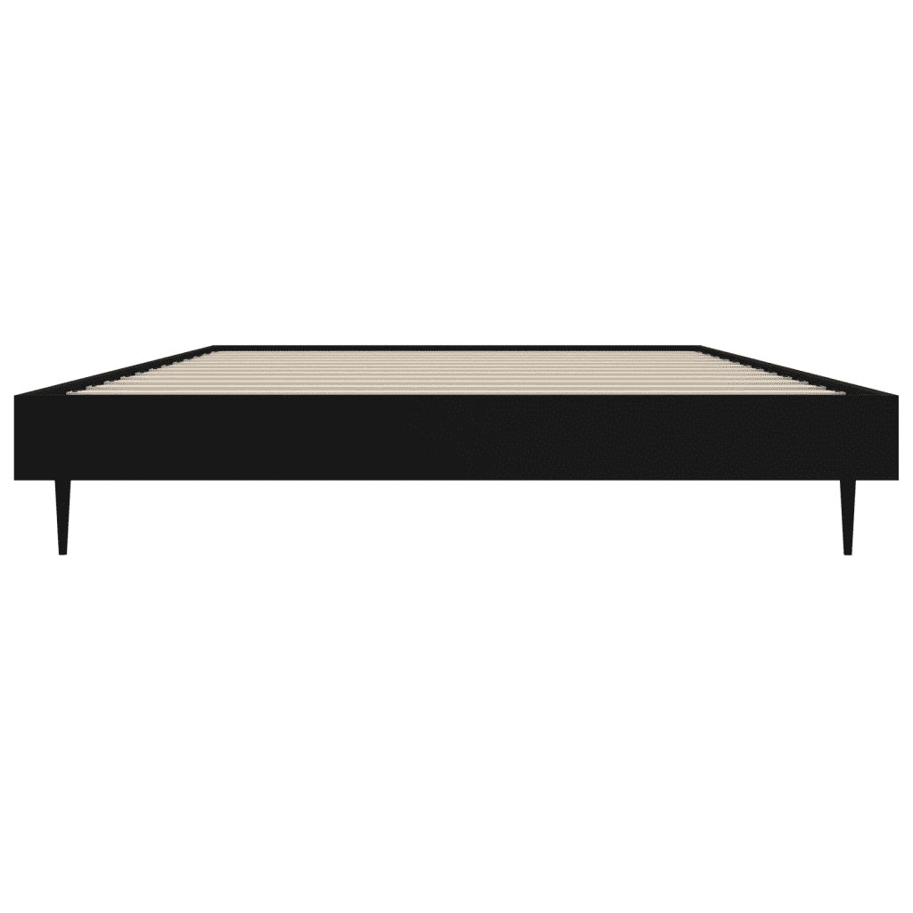 Giroletto Nero 90x190 cm in Legno Multistrato 832302