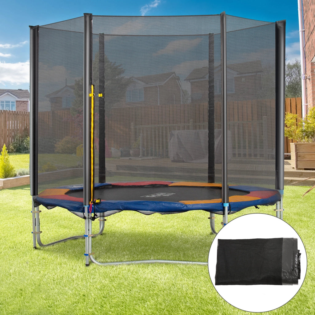 Rete di Sicurezza per Trampolino ?305 cm ¨C Minimal ¨C Nero 305x180 cm