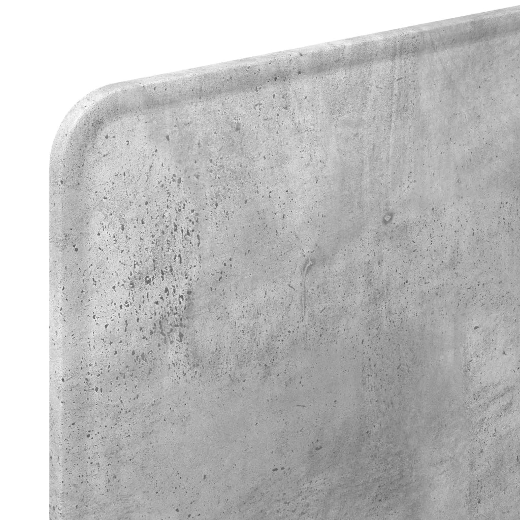 Testiera Grigio cemento Legno ingegnerizzato 888598