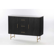 Mobile Legno Bengala Nero Top Marmo Cm 120x38h85