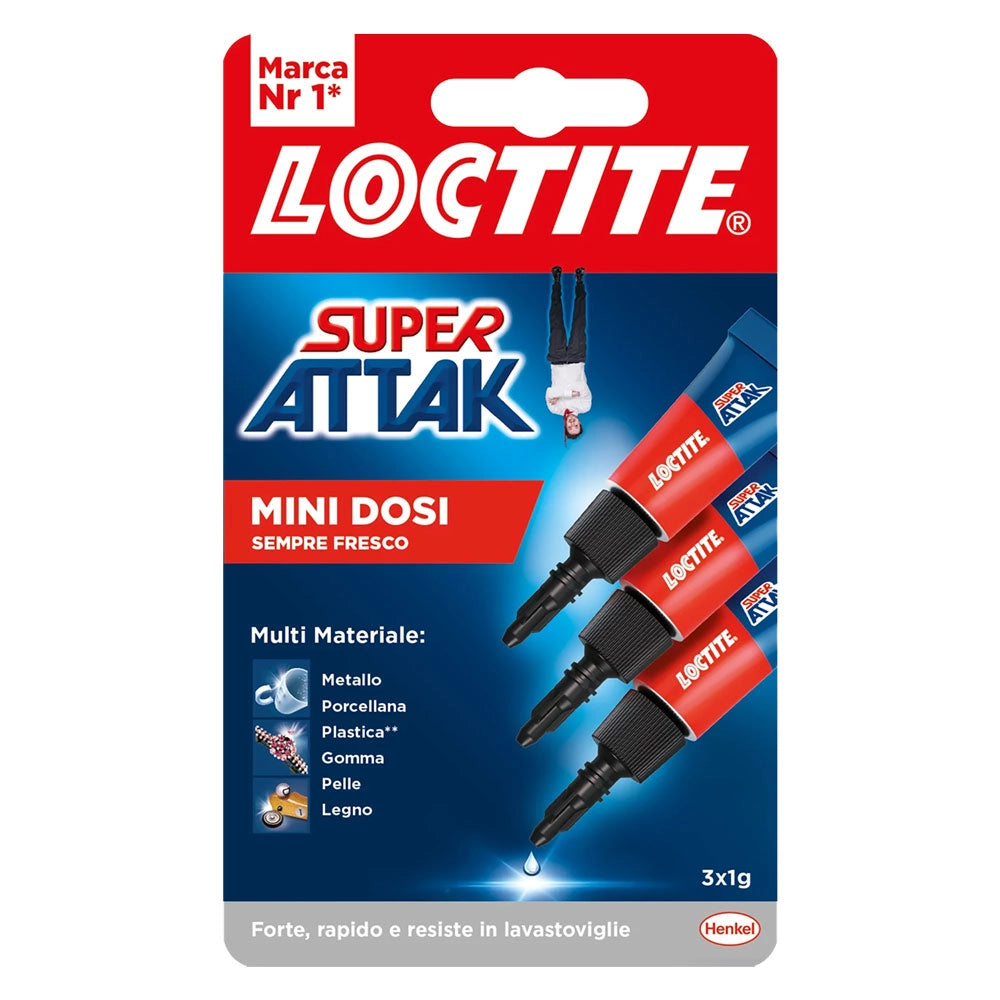 Adesivo universale liquido 3 pezzi da 1g