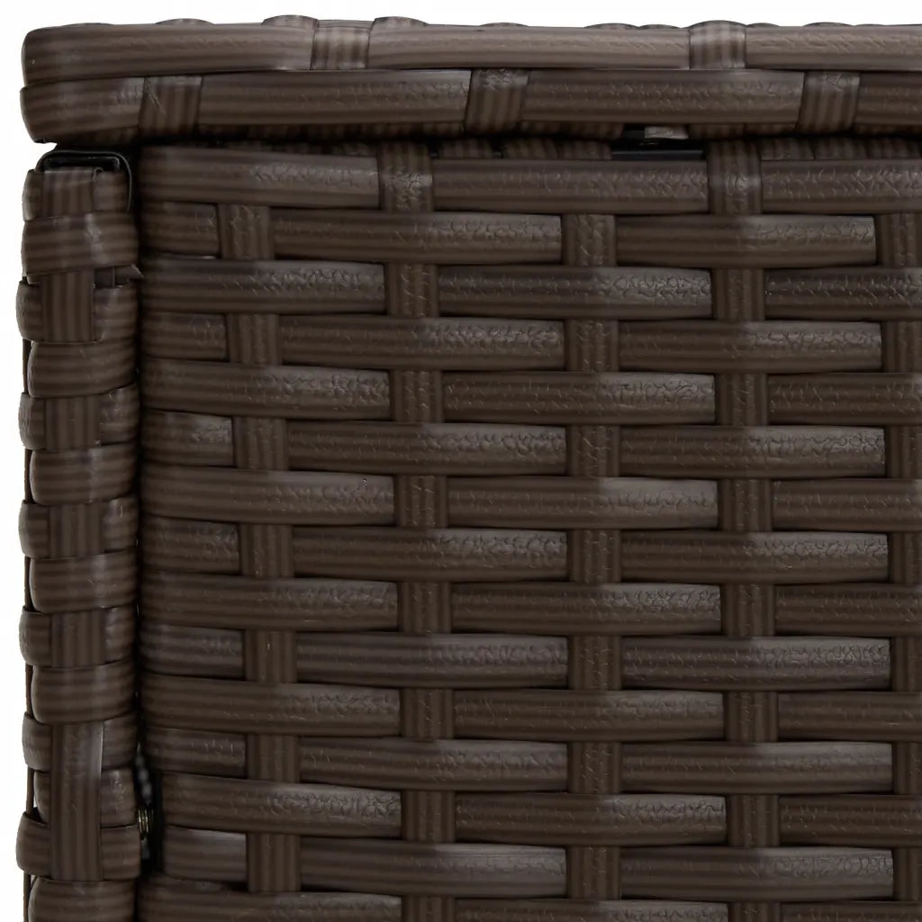 Tavolini da Giardino 3 pz Marroni in Polyrattan 3324832