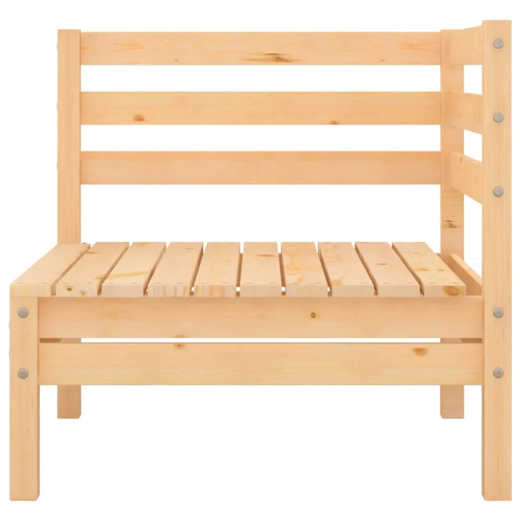 Set Salotto da Giardino 4 pz | Set di Mobili da Esterno in Legno Massello di Pino