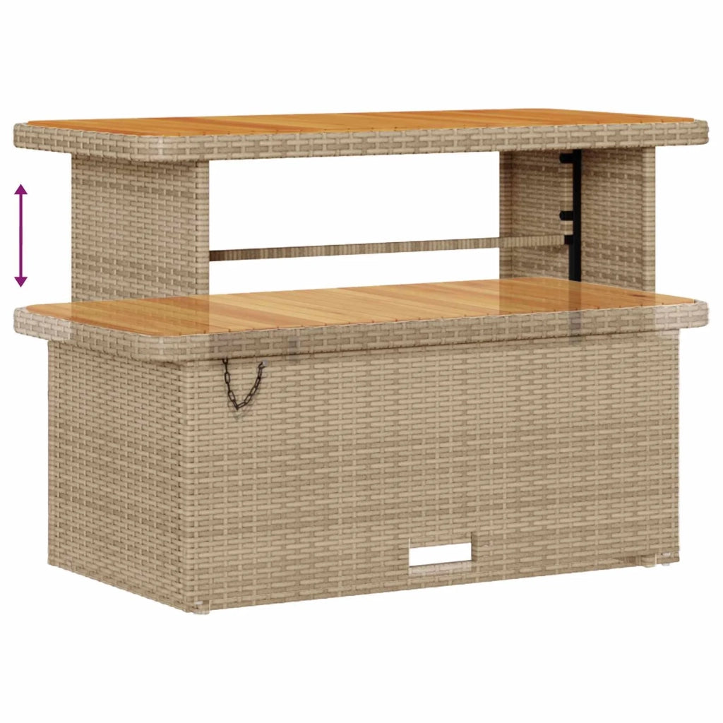 Set Divano da Giardino 13 pcs Beige polyrattan 3362962