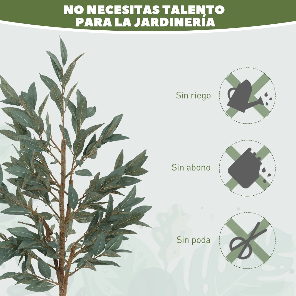 Albero Artificiale di Alloro 150 cm Verde ¨C Minimal