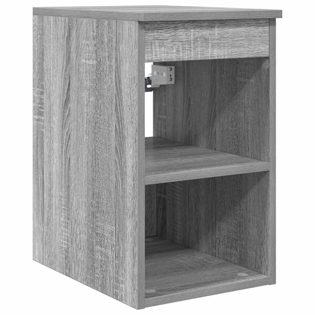 Set di mobili per il bagno 4 pz Sonoma grigio 3406900