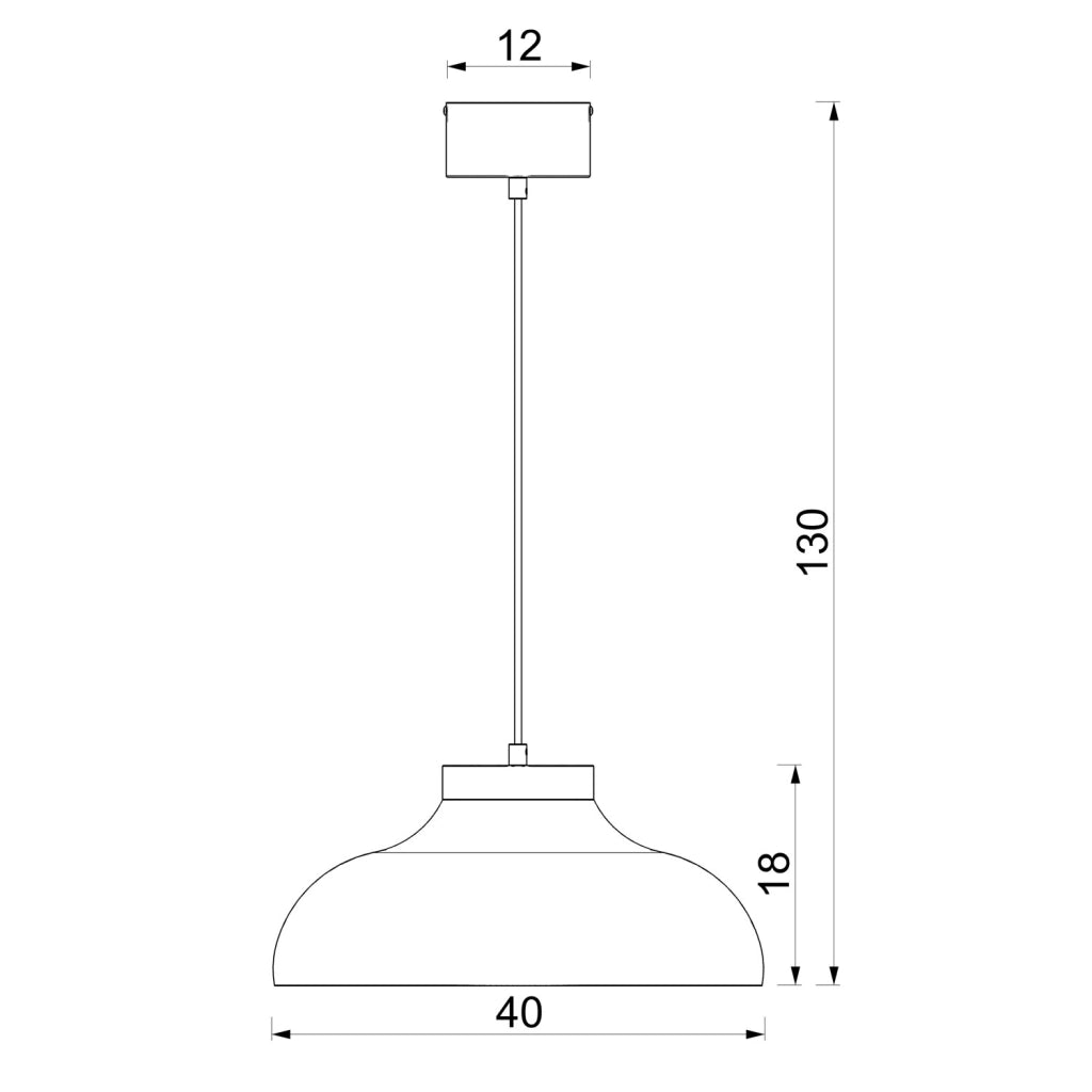 Lampada a sospensione Basca 1xE27 15W kasmir bordeaux