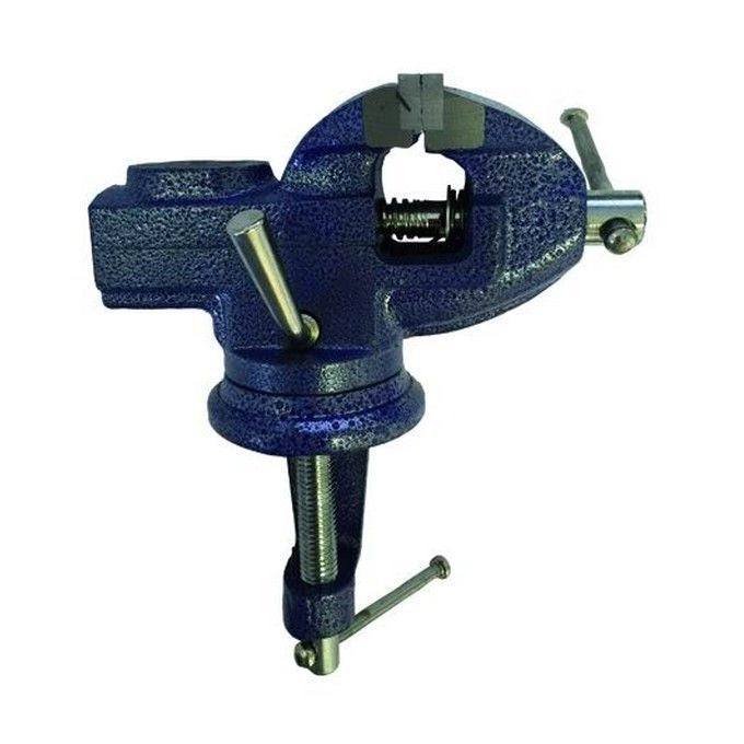 BLINKY 4902020 Morsa per Hobbisti Ghisa Base Girevole 65 mm colore Nero