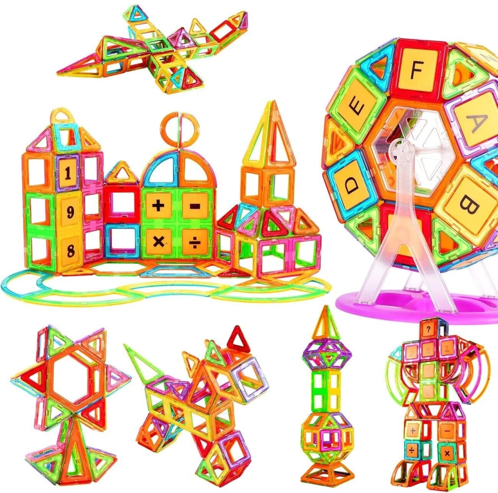 Blocchi magnetici per bambini ¨C Minimal ¨C 110 pezzi