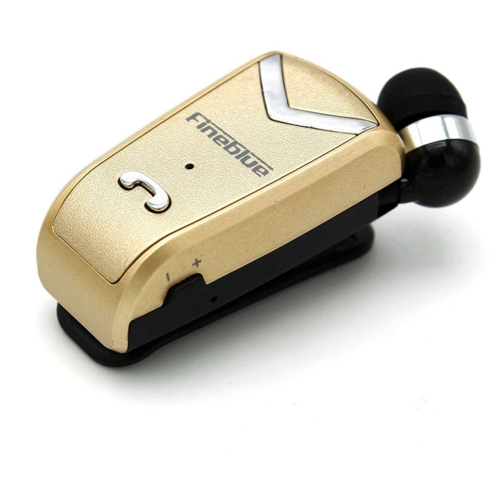 Trade Shop - Cuffia Retraibile Auricolare Bluetooth Universale Fineblue F-v2 Per Smartphone -