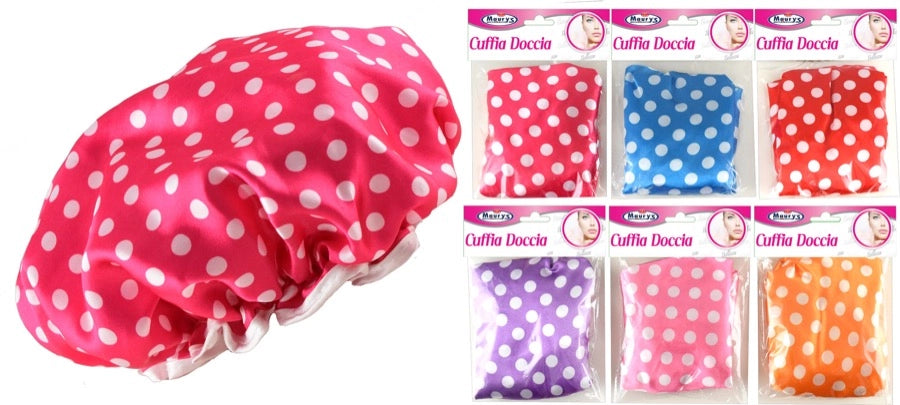 MAURY'S CUFFIA DOCCIA IMPERMEABILE DA BAGNO RIUTILIZZABILE