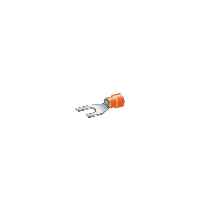 TERMINALE FORCELLA YELLOW INSULATED FORK TERMINALS 4,2 MM