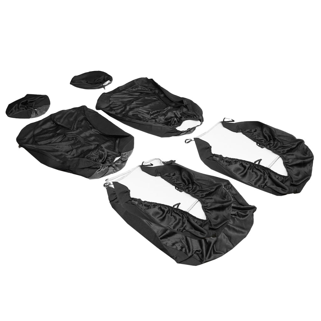 Set coprisedili universale grigio nero