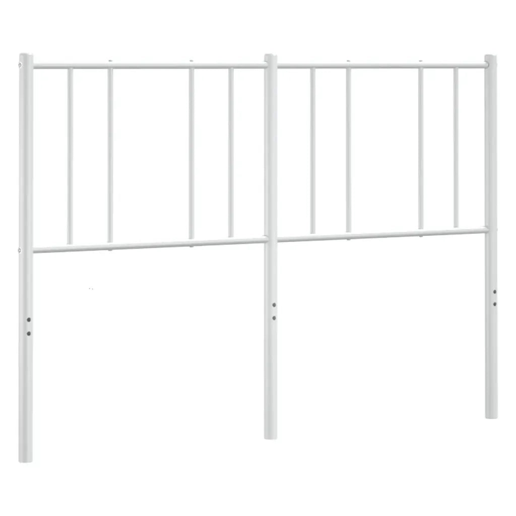 Testiera in Metallo-Testiera in Ferro-Testata Bianco 160 cm 130005