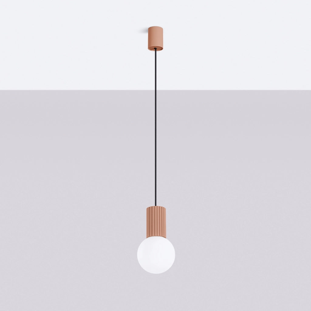 Lampada a sospensione HALO 1 moka